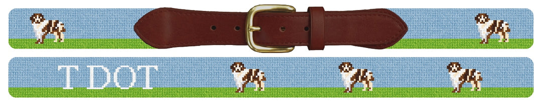 Custom Needlepoint Belt