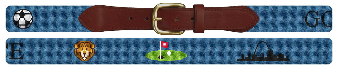 Custom Needlepoint Belt
