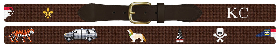 Custom Needlepoint Belt