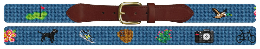 Custom Needlepoint Belt