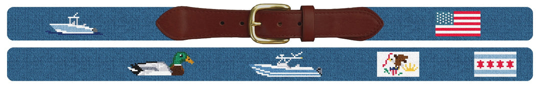 Custom Needlepoint Belt