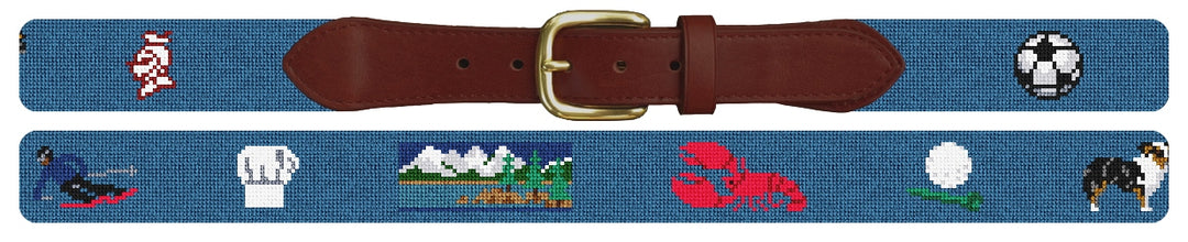 Custom Needlepoint Belt