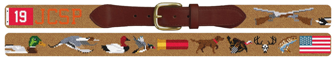 Custom Needlepoint Belt