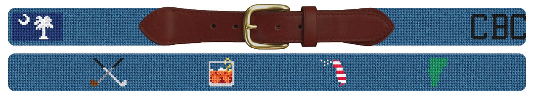 Custom Needlepoint Belt