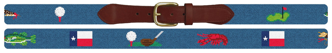 Custom Needlepoint Belt