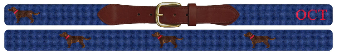 Custom Needlepoint Belt