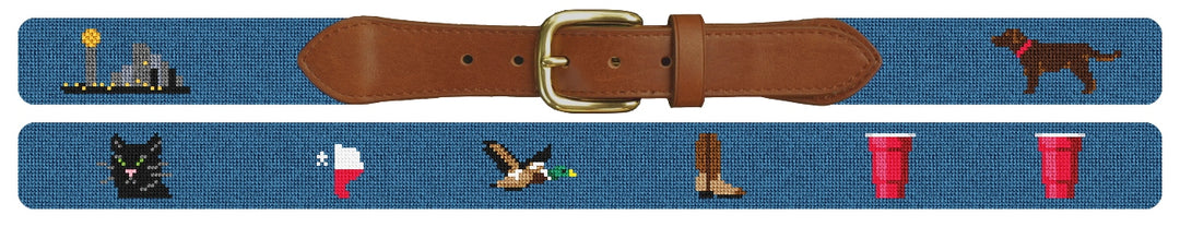 Custom Needlepoint Belt