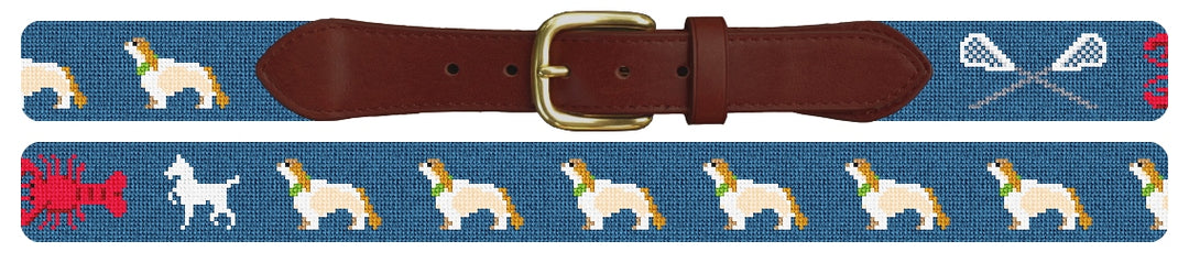 Custom Needlepoint Belt