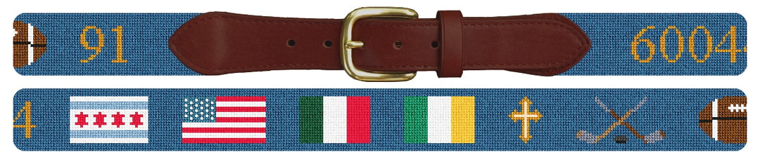 Custom Needlepoint Belt