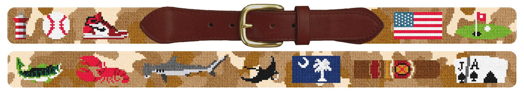 Custom Needlepoint Belt