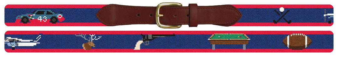 Custom Needlepoint Belt