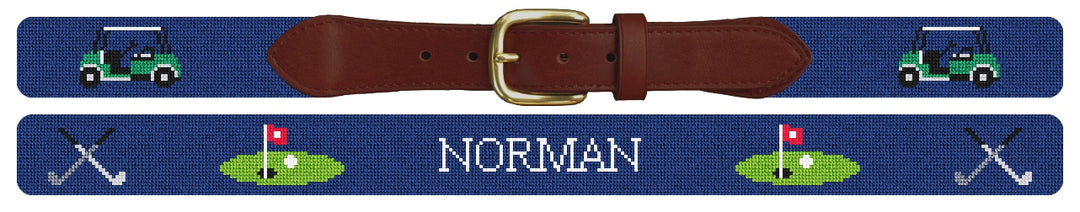 Custom Needlepoint Belt