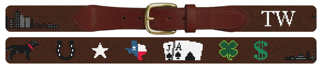 Custom Needlepoint Belt