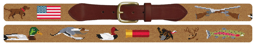 Custom Needlepoint Belt
