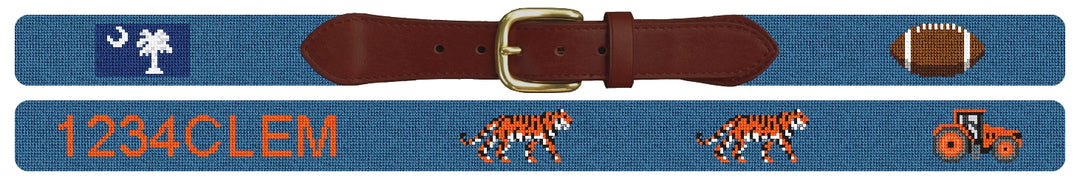 Custom Needlepoint Belt