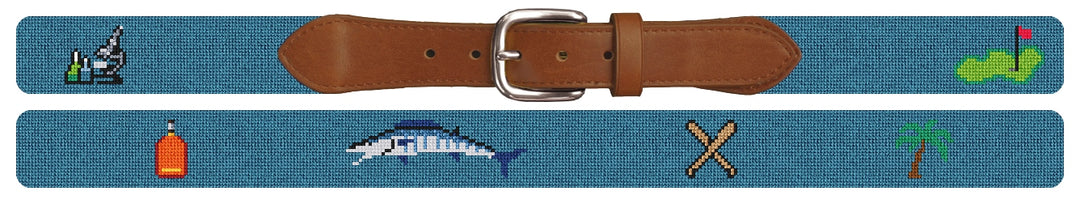 Custom Needlepoint Belt