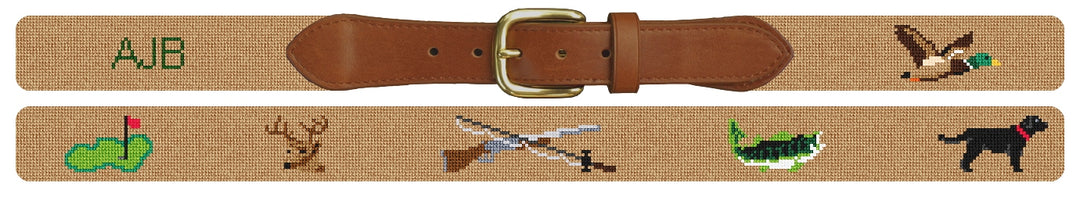 Custom Needlepoint Belt