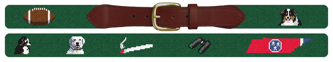 Custom Needlepoint Belt