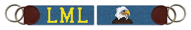 Custom Needlepoint Key Fob
