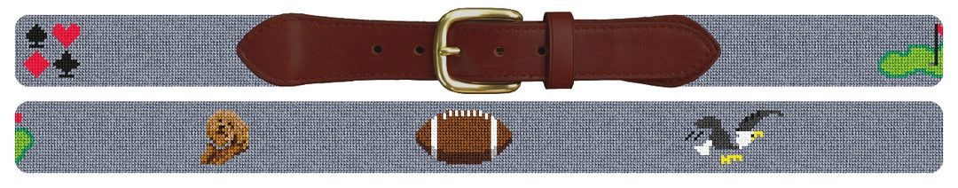 Custom Needlepoint Belt