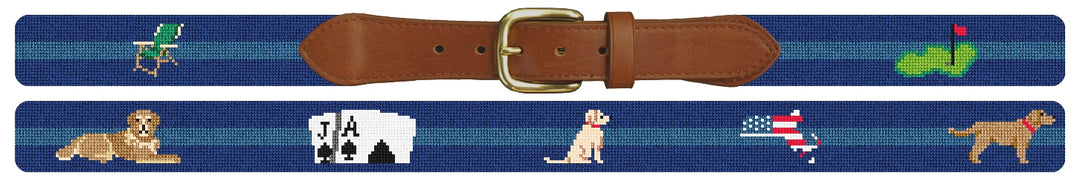 Custom Needlepoint Belt