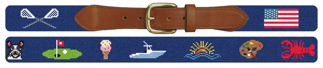 Custom Needlepoint Belt