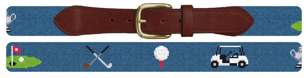 Custom Needlepoint Belt