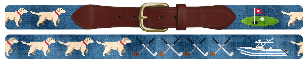 Custom Needlepoint Belt