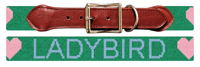 Custom Needlepoint Dog Collar