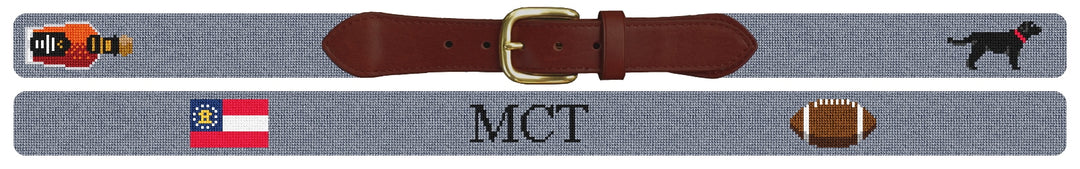 Custom Needlepoint Belt