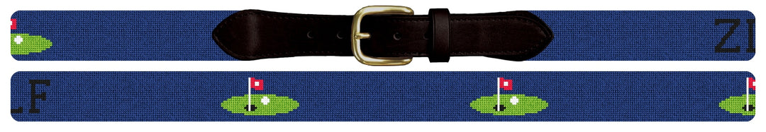 Custom Needlepoint Belt