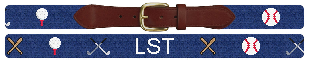 Custom Needlepoint Belt