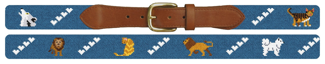 Custom Needlepoint Belt