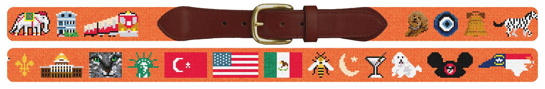 Custom Needlepoint Belt