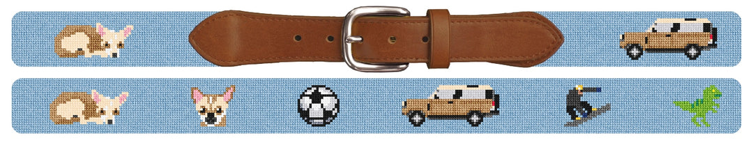 Custom Needlepoint Belt