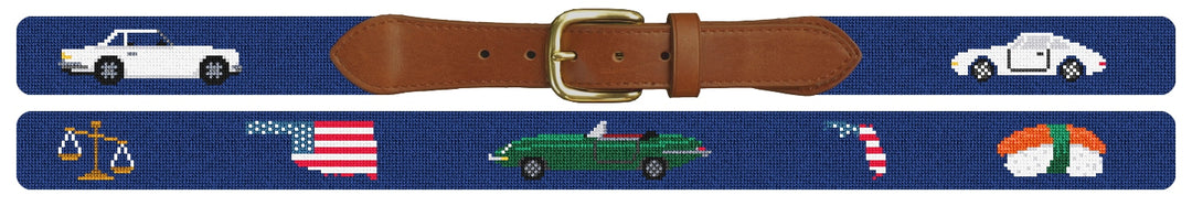 Custom Needlepoint Belt