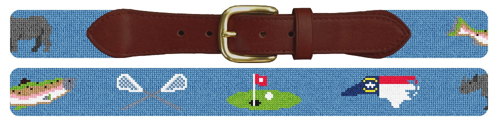 Custom Needlepoint Belt