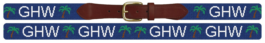 Custom Needlepoint Belt