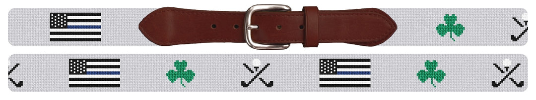 Custom Needlepoint Belt