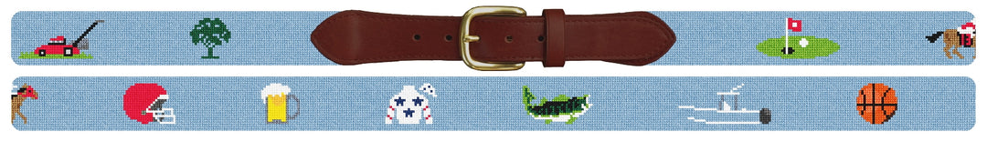Custom Needlepoint Belt