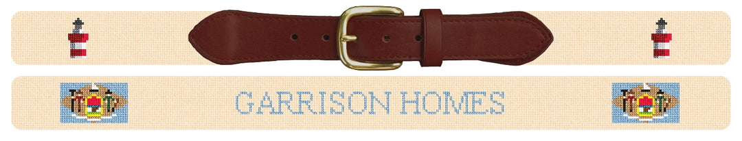 Custom Needlepoint Belt