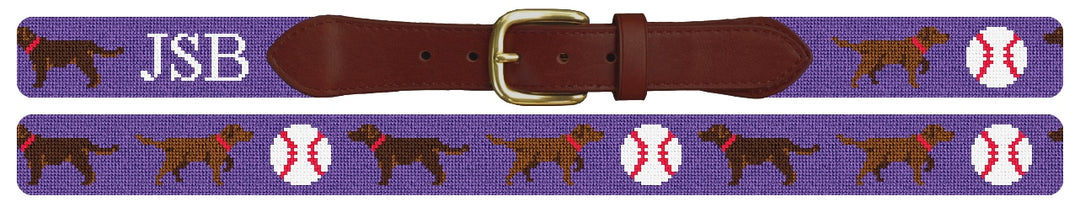 Custom Needlepoint Belt