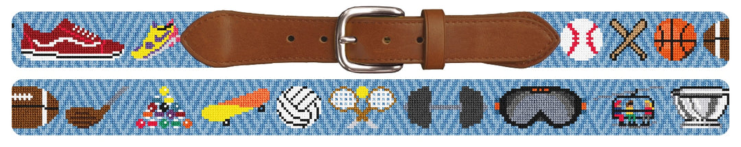 Custom Needlepoint Belt