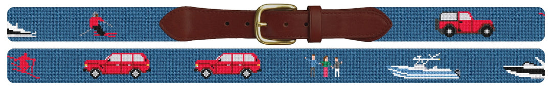 Custom Needlepoint Belt