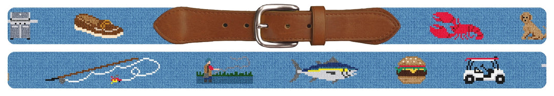 Custom Needlepoint Belt