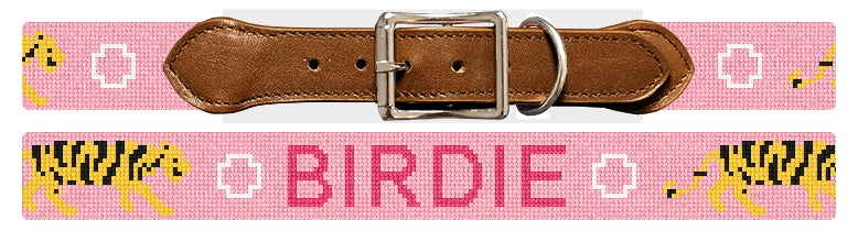 Custom Needlepoint Dog Collar