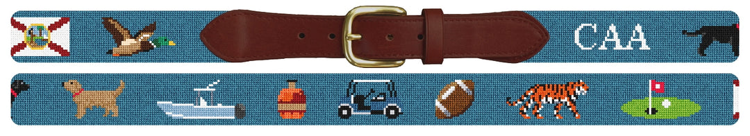 Custom Needlepoint Belt