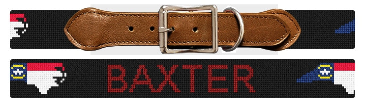 Custom Needlepoint Dog Collar