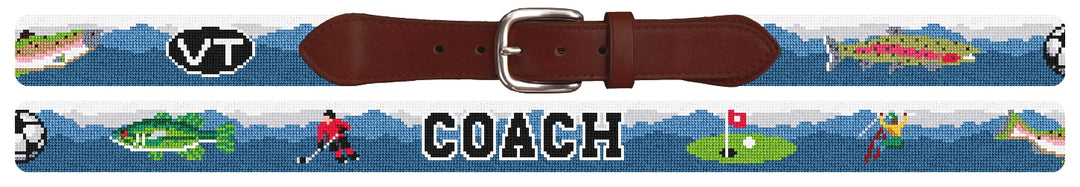 Custom Needlepoint Belt