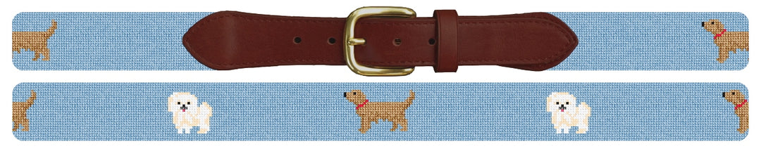 Custom Needlepoint Belt